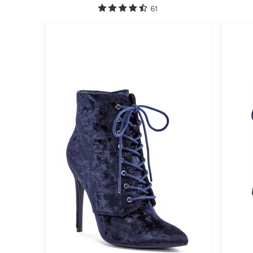 Lace up bootie